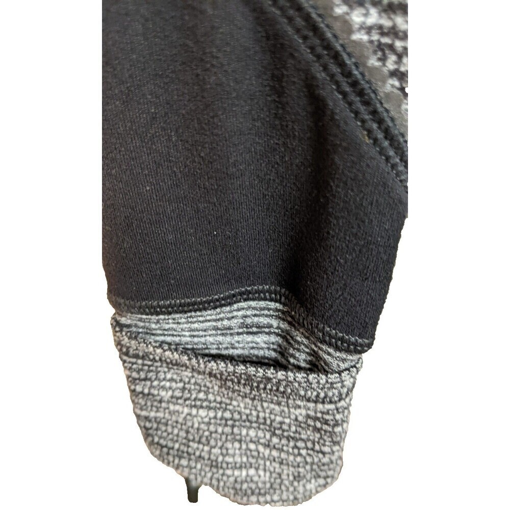 Women's Lululemon Race Your Pace 1/2 Zip Black / Coco Pique Black Pullover Top 6 - Picture 9 of 16